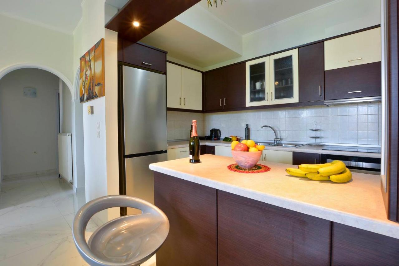 Corfu Seaty Apartment Potamós Eksteriør bilde