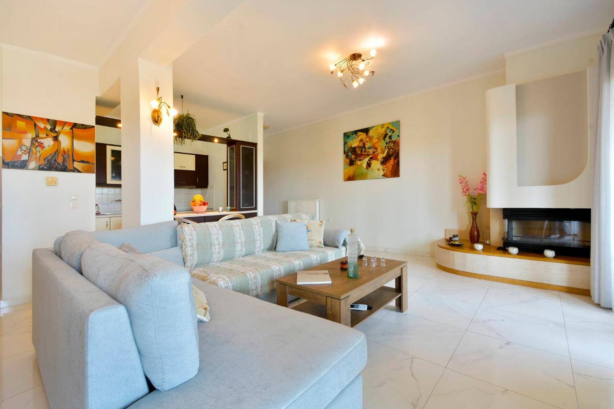 Corfu Seaty Apartment Potamós Eksteriør bilde